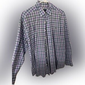 Vineyard Vines Men’s Button Down Purple Dress Shirt